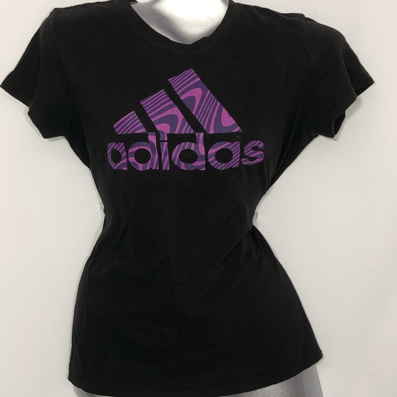 adidas Tops - ADIDAS logo tee shirt short sleeve scoop neck